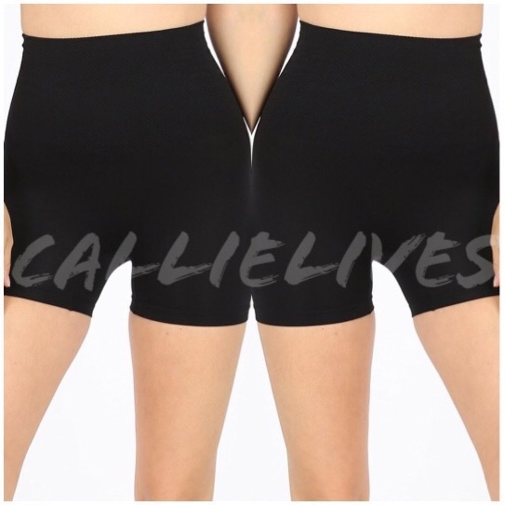 Callie Lives Miz Seamless Booty Biker Shorts One Size SML